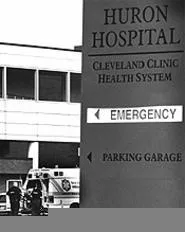 Crosstown traffic: ER visits are up more than 20 percent at Huron. - WALTER NOVAK