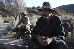 Daniel Day-Lewis tries out his Jed Clampett look in There Will Be Blood.