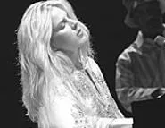 Diana Krall, giving it her all at Blossom, June 26. - WALTER NOVAK