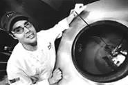 Doug Katz and his tandoor keep Fire burning. - WALTER NOVAK