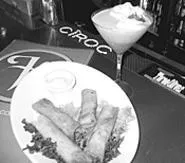 Drink your dinner at Flo Caf's Martini Madness.