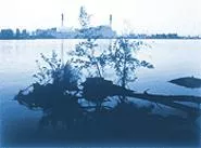 "Eletric Plant From Beaver Island" By John Pfahl, - photograph.