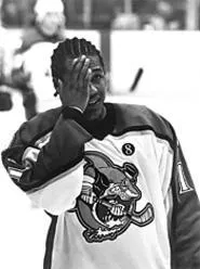 Eric LaPlante knows the well-placed insult is "part of - the game." - WALTER NOVAK