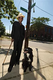Even Mayers guide dog is cooler than you.