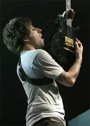 Fall Out Boy's Joe Trohman, January 11 at the Agora. - WALTER NOVAK