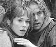 Frances O'Connor and Paul Walker ride a massive - vegetable steamer to 14th-century France.