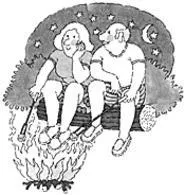 Freeze your butt off at the Metroparks July - Marshmallow Roast!