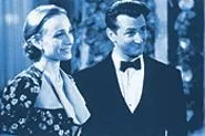 Fun In Fascist Italy: Kristen Scott Thomas and Sean - Penn share a light moment.