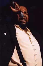 Gerald Levert, performing at the Palace Theatre December 14, 2003. - WALTER NOVAK
