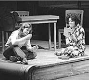 Girl-talkin': Monte Escalante stars as Shelita (right), - with Noha ElGanzouri as Anna.