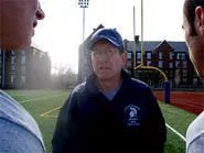 If Coach Harris leaves, Coach Levkanich (pictured) leaves too. - REBECCA MEISER