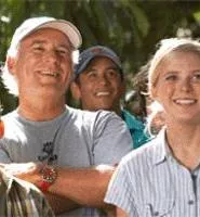 It's a Buffett film: These folks go to the beach way more - than they go after the birds.