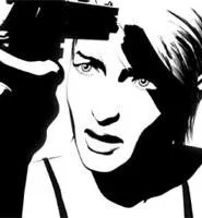 Its film noir with a tad too much noir.