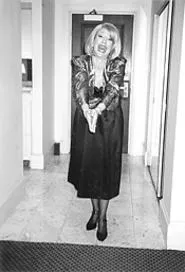 Joan of Lark: It's Helene Weinberg, talking up a storm - at Oscar Night America.