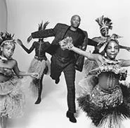 Julio Leitao, sporting traditional Harlem attire.