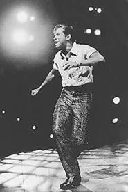 Jump, jive & gel: A well-groomed, well-glittered cast member.