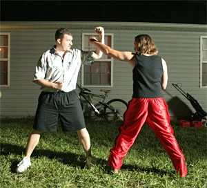 Karate Kids: Danny McBride (left) and Ben Best in The Foot Fist Way.