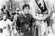 Kick Ash: Bruce Campbell's revered among the cult for his role in Sam Raimi's three Evil Dead films.
