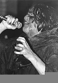 Killing Joke frontman Jaz Coleman wore the warpaint - at the Agora Thursday, October 30. - WALTER NOVAK