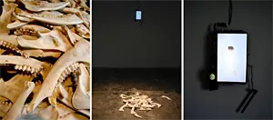 Lauren Kalman’s A Pretty Little Trick at The Sculpture Center.