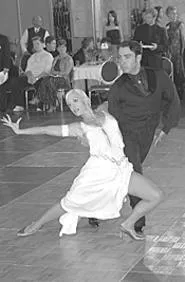 Legends of the dance floor: Lisa Vegas and husband - Nichy.