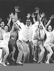 Leggy gals and spiffy guys kick it up on 42nd Street - (Tuesday).