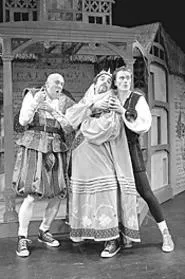 Madly mirthful: Shakespeare would guffaw in his - grave.