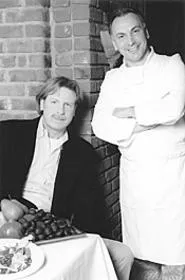 Marco Rossi (left) and Mario Marotta, the charming - heart of Aroma. - WANDA SANTOS-BRAY
