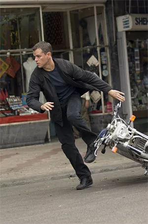 Matt Damon, Bourne to run.