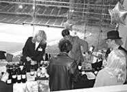 Merlot, Shiraz, and Chardonnay mix and mingle at the - World Series of Wine.
