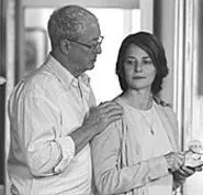 Michael Caine and Charlotte Rampling play an aging - Nazi and his ex.