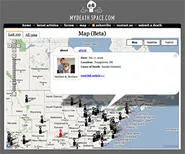 MyDeathSpace's creator insists the site isn't a memorial -- it's about "blood and guts."