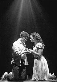 Nathan Scherich and Stephanie Iannarino in West Side Story.