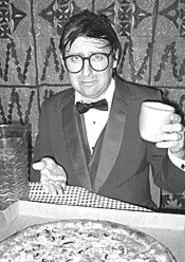 Neil Hamburger: Defiantly adhering to the - "smoked-salmon policy."