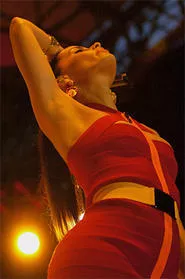 Nelly Furtado at Time Warner Cable Amphitheater at Tower City. - WALTER NOVAK