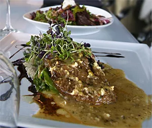 No pretense here: Gardein "Steak Scaloppini au Poivre" will rock your tastebuds. - WALTER NOVAK