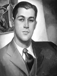 "Portrait of John Cherry," by Elmer Novotny, oil on - panel.