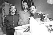 Proud partners (left to right): Antonio Calandra, Fabio - Salerno, and Ricardo Salerno. - WALTER NOVAK