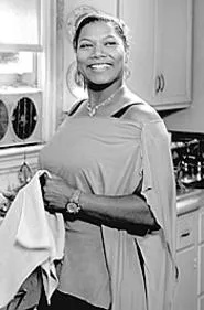 Queen Latifah steps into the Ice Cube slot. The rest is pretty much what you figured.