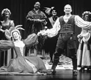 Rachel York, Rex Smith, and the Kiss Me - company.