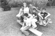 Room for one more: The Hamed family. - WALTER NOVAK