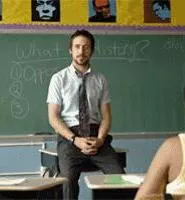 Ryan Gosling: This is your teacher on crack.
