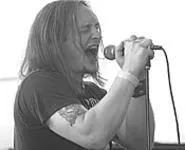 Singing for Satan: Abdullah frontman Jeff Shirilla, at - the Scene Music Awards, July 22. - WALTER NOVAK