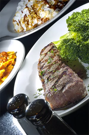 Sink your chops into a juicy New York Strip, one of this Big City's best bets. - WALTER NOVAK