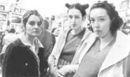 Sister act: Henderson, McKee, and Parker (from left).