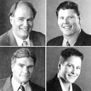 Six Gunds serve on the foundation's board, including - (clockwise from top left) Geoffrey, Zachary, Catherine, - and George III. - PHOTOS COURTESY OF THE GEORGE GUND FOUNDATION