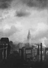 "Skyline," by Margaret Bourke-White, silver gelatin print.