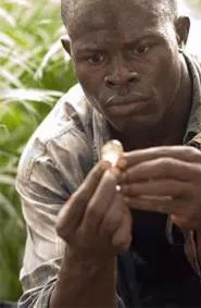 Solomon unearths his wife's Christmas present.