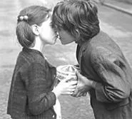 Sophie and Julien, back when the dares came easy.