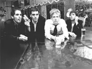 Spoon forked up the profits in 2005. From left: Eric Friend, Jim Eno, Britt Daniel, Roman Kuebler.